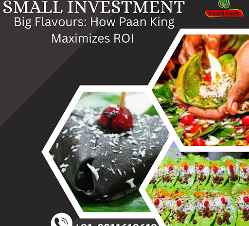  Small Investment, Big Flavours: How Paan King Maximizes ROI