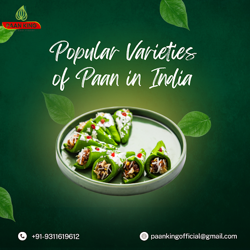 Paan variety in india